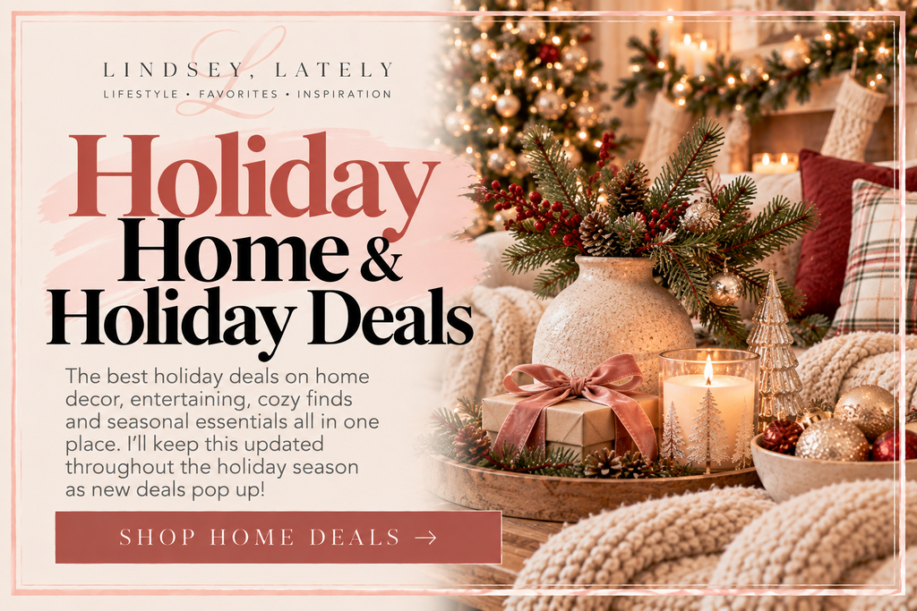 Holiday home deals on Christmas decor entertaining and cozy home finds