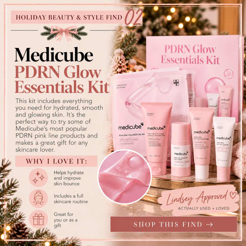 Medicube PDRN Glow Essentials skincare kit holiday beauty find