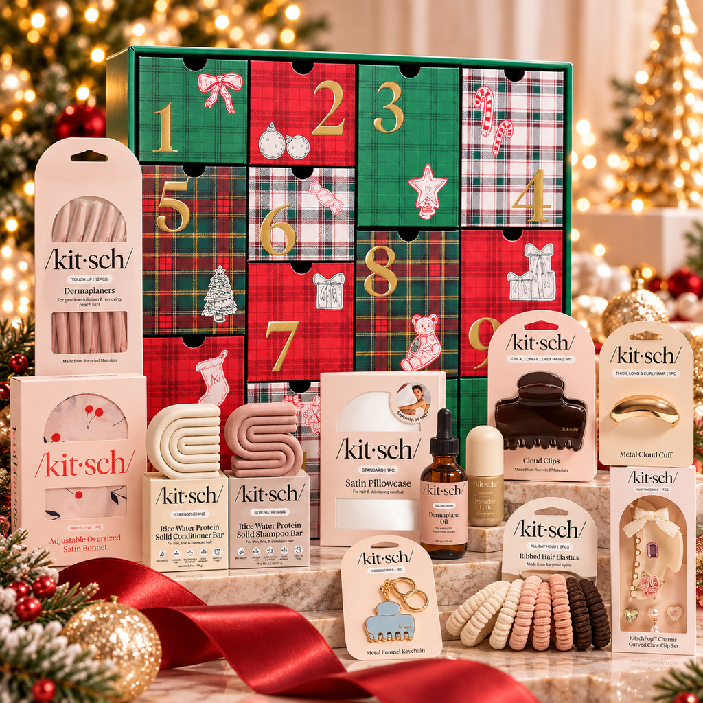 Kitsch Holiday Advent Calendar 2026 with haircare, beauty and self-care products