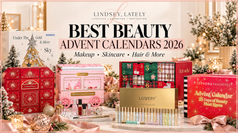 Beauty advent calendars 2026 featuring makeup, skincare, haircare and holiday beauty gifts